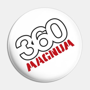 360 Magnum - Badge Design Pin