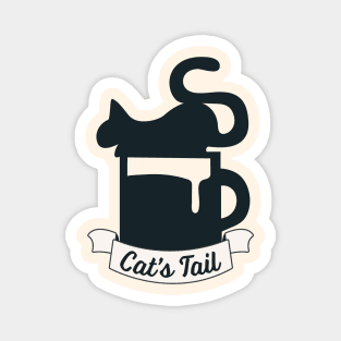 Cat's Tail Tavern Mug Magnet