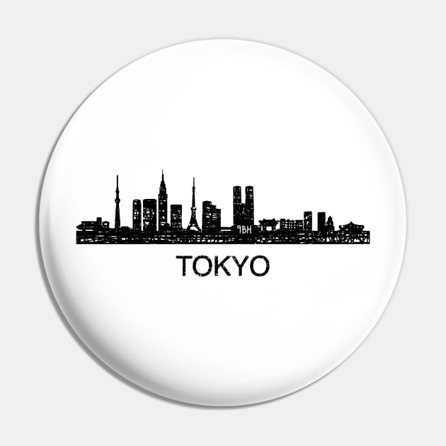 Tokyo - World Cities Series by 9BH Pin by JD by BN18 