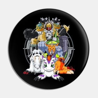 Gomamon Evolution Pin