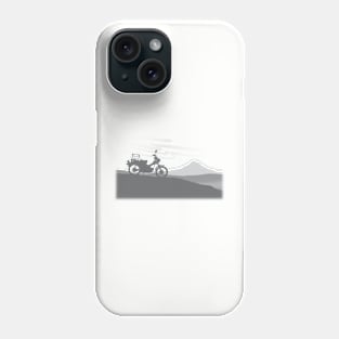 Postie Bike/Trail 110 with Mountain View Phone Case