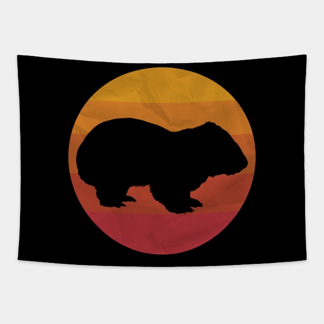 Vintage Wombat Tapestry by ChadPill