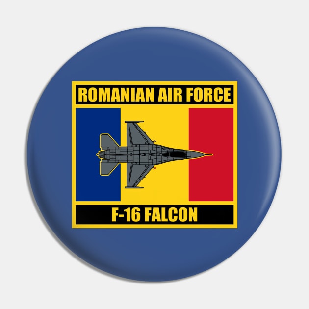 Romanian Air Force F-16 Falcon Pin by TCP