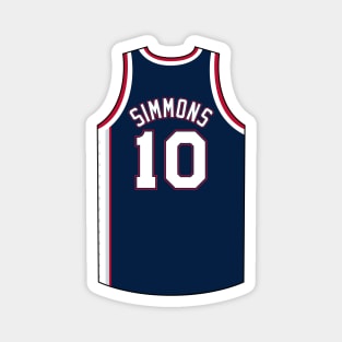 Ben Simmons Brooklyn Jersey Qiangy Magnet