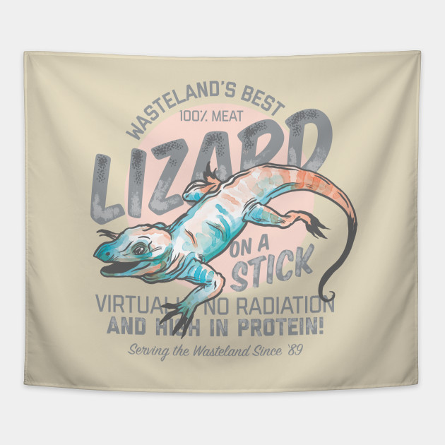 Wasteland's Best Lizard on a Stick