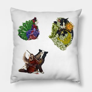 Monmon Japan Cats Sticker Pack Pillow