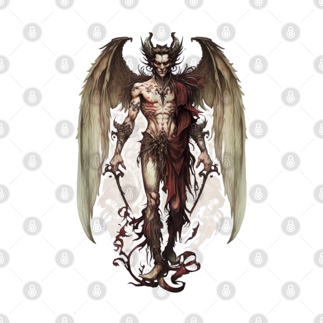 Lucifer Morningstar - The Fallen Angel by YeCurisoityShoppe