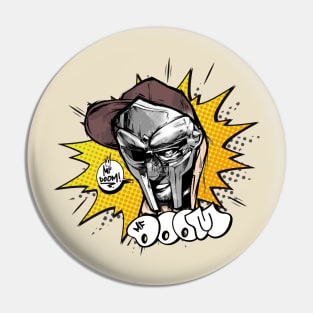 MF DOOM COMIC SKETCH DESIGN Pin