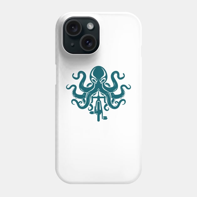 Cycling octopus Design Phone Case by Mary_Momerwids