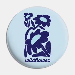 Wildflower - Indigo (RM of BTS) Pin