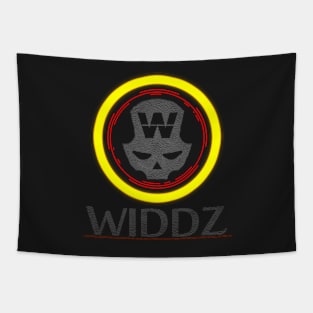 widdz Rogue logo Tapestry