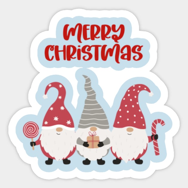 Merry Christmas - Merry Christmas - Sticker