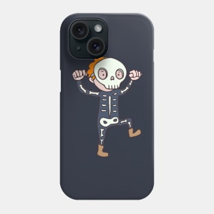 Parody skull mask Phone Case