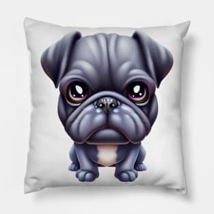 Barktastic Alapaha Blue Blood Bulldog Pillow