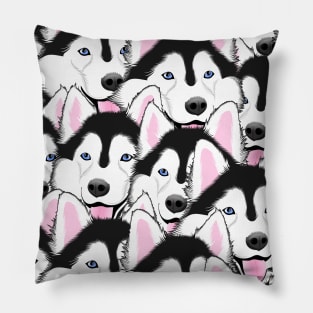 HUSKY PATTERN Pillow