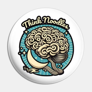 Think Noodles - Noodle Brain Pin