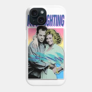 Moonlighting - 80s Styled Retro Graphic Design Phone Case