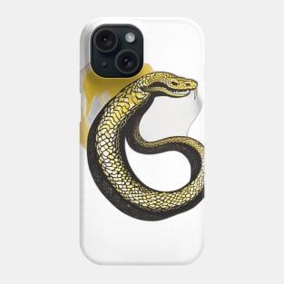 Snake Yellow Shadow Silhouette Anime Style Collection No. 365 Phone Case