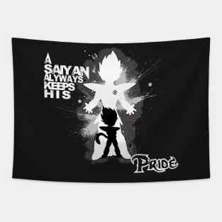 Vegeta Prince Of Saiyans Tapestry