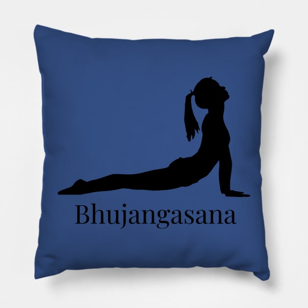 Bhujangasana (Cobra) Pillow by Let's Yoga Anywhere