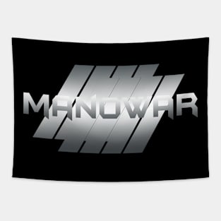 Metallic Illustration manowar Tapestry