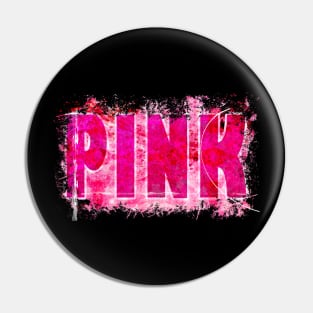 Pink Abstract Pin