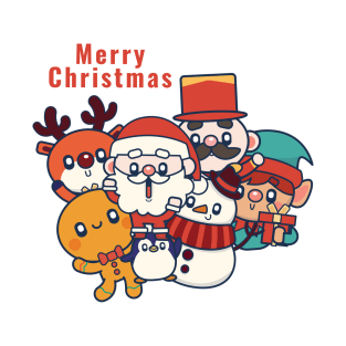 Santa Claus And Friend T-Shirt