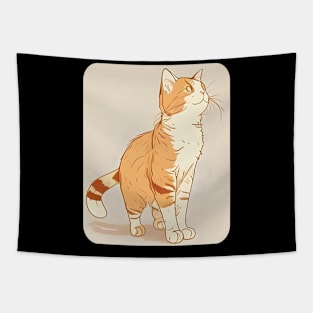 Happy Funny Cats - Cat Lover Tapestry