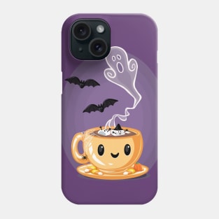 Haunted Halloween Hot Chocolate Phone Case