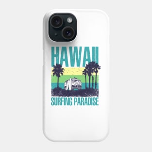 hawaii surfing paradise Phone Case