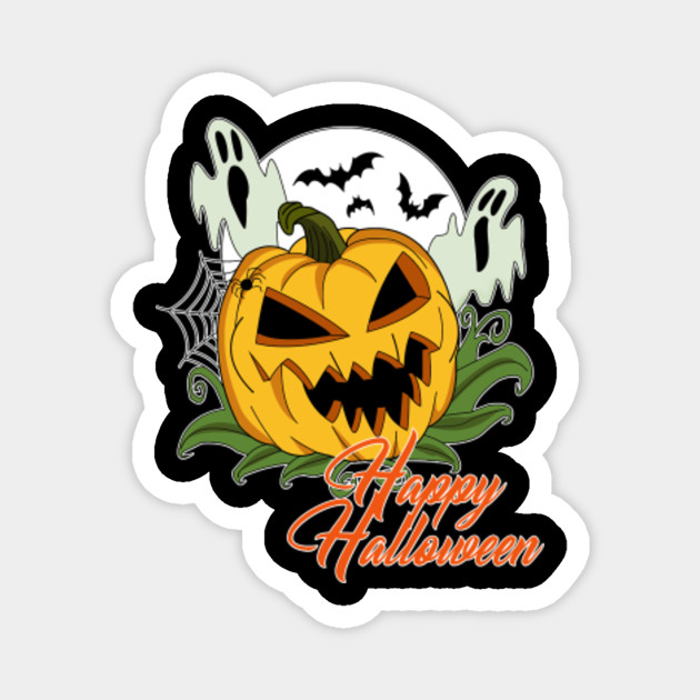 Halloween High Quality Happy Halloween Unisex Pumpkin Helloween Magnes Teepublic Pl