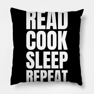 Chef's Recipe for Reading: A Perfect Gift for Book Lovers who Cook Pillow