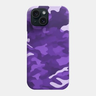 PURPLE CAMO DESIGN, PASTEL COLOR Phone Case