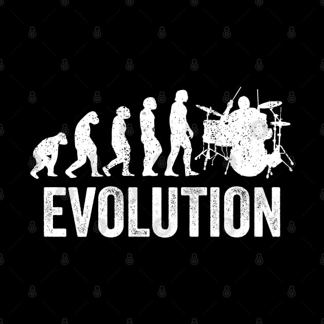 Funny Evolution - Drummer and Drum Lovers by Sarjonello