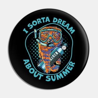 Family Vacation 2023 I Sorta Dream About Summer Vibes Diving Pin