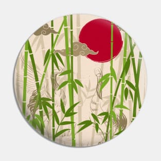 Bamboo Forest Pin