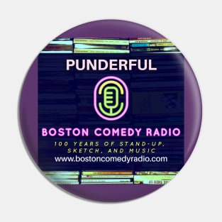 Boston Comedy Radio - Punderful! Pin