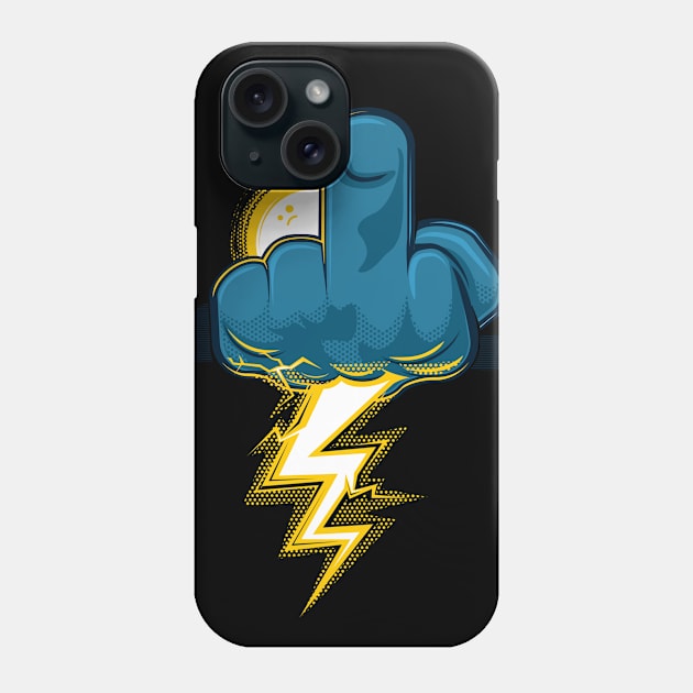 Fuck storm Phone Case by raxarts