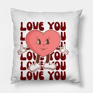 Cute Valentine Heart Pillow