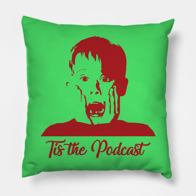 Kevin McAlister home alone with TTP Pillow by Tis the Podcast