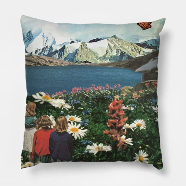 Field Trip Pillow by leafandpetaldesign