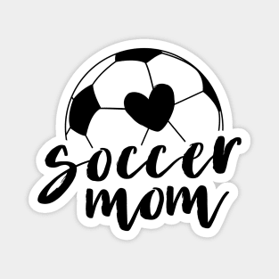 Soccer Mom Heart Ball © GraphicLoveShop Magnet