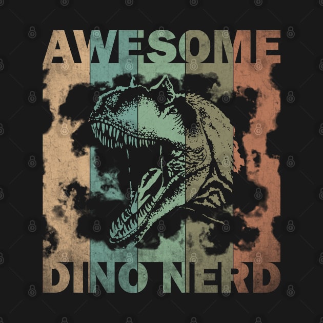 Awesome Dino Nerd Vintage by Adult LGBTQ+ and Sexy Stuff