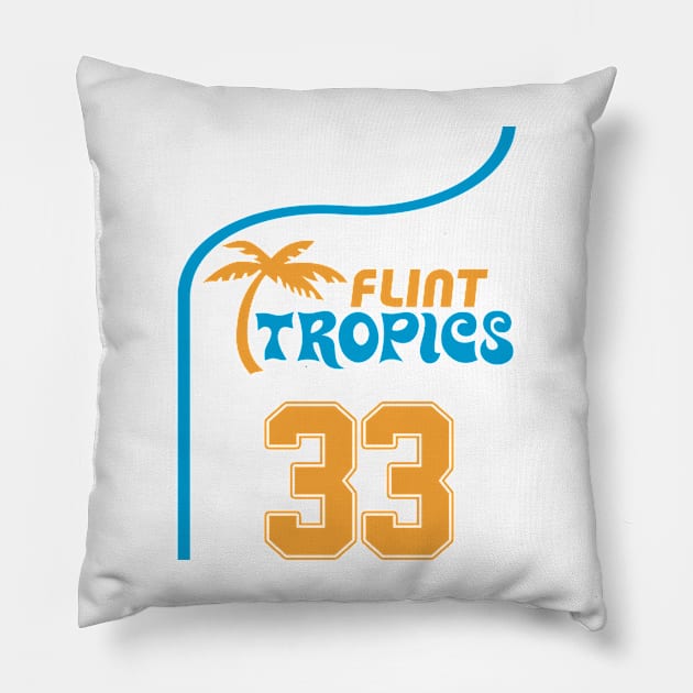 Basketball team logo n33 Pillow by buby87