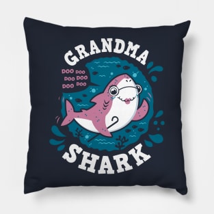 Grandma Shark Pillow