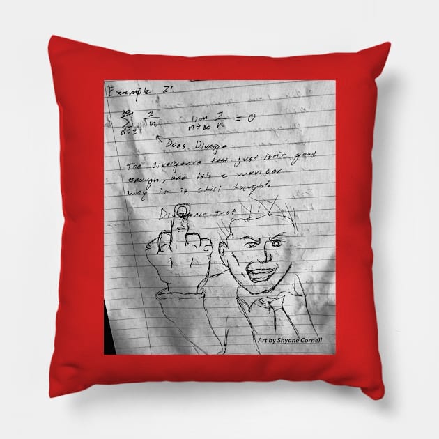 Mathematicians Pillow by Hudley Flipside