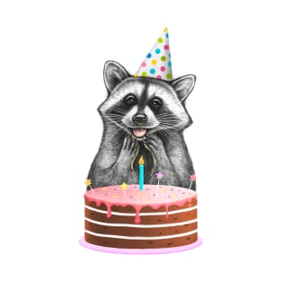 Birthday raccoon T-Shirt