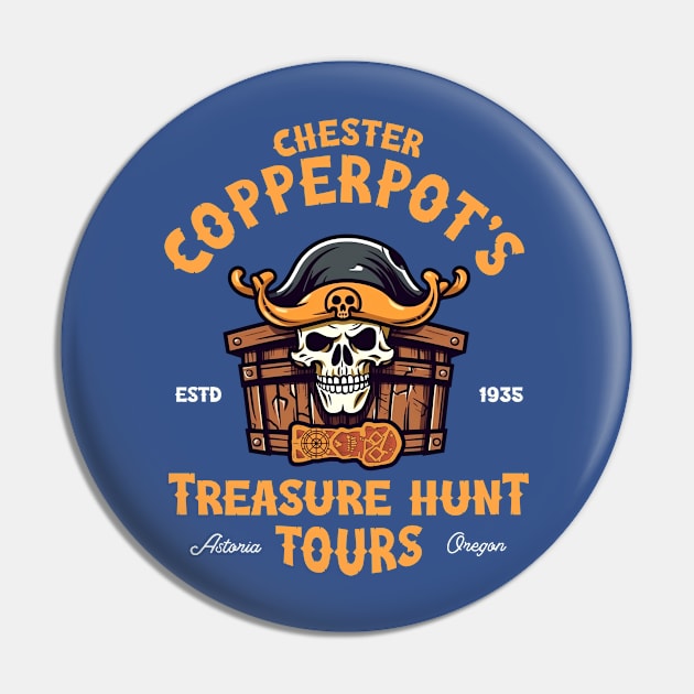 Chester Copperpot's Treasure Hunt Tours Pin by Three Meat Curry