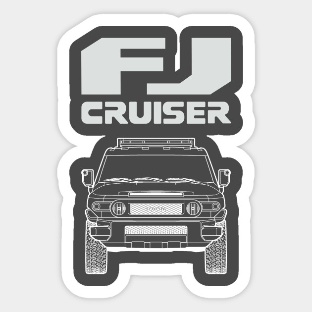 Fj Cruiser Fjcruiser Sticker Teepublic