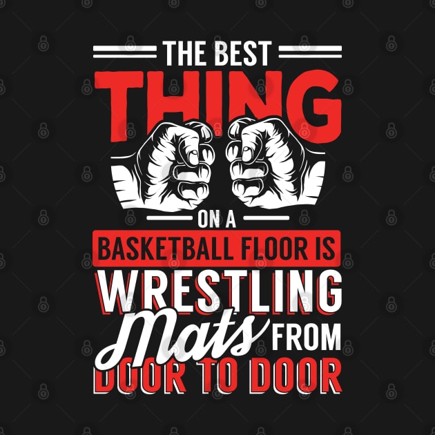 Wrestling Mats from Door to Door | team athletic gift by Values Tees